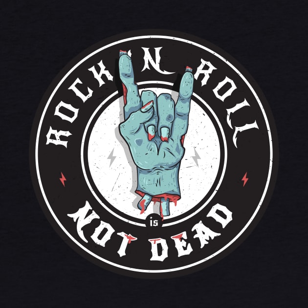 Rock  Roll is Not Dead by andrewcreative